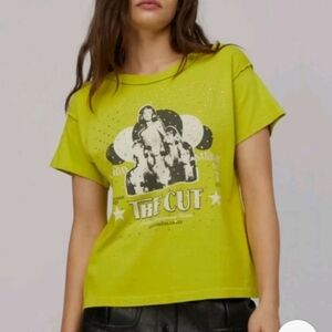 Daydreamer Band Tee The Cut Rhinestone Bling Bling Graphic Tee T-Shirt Large NWT